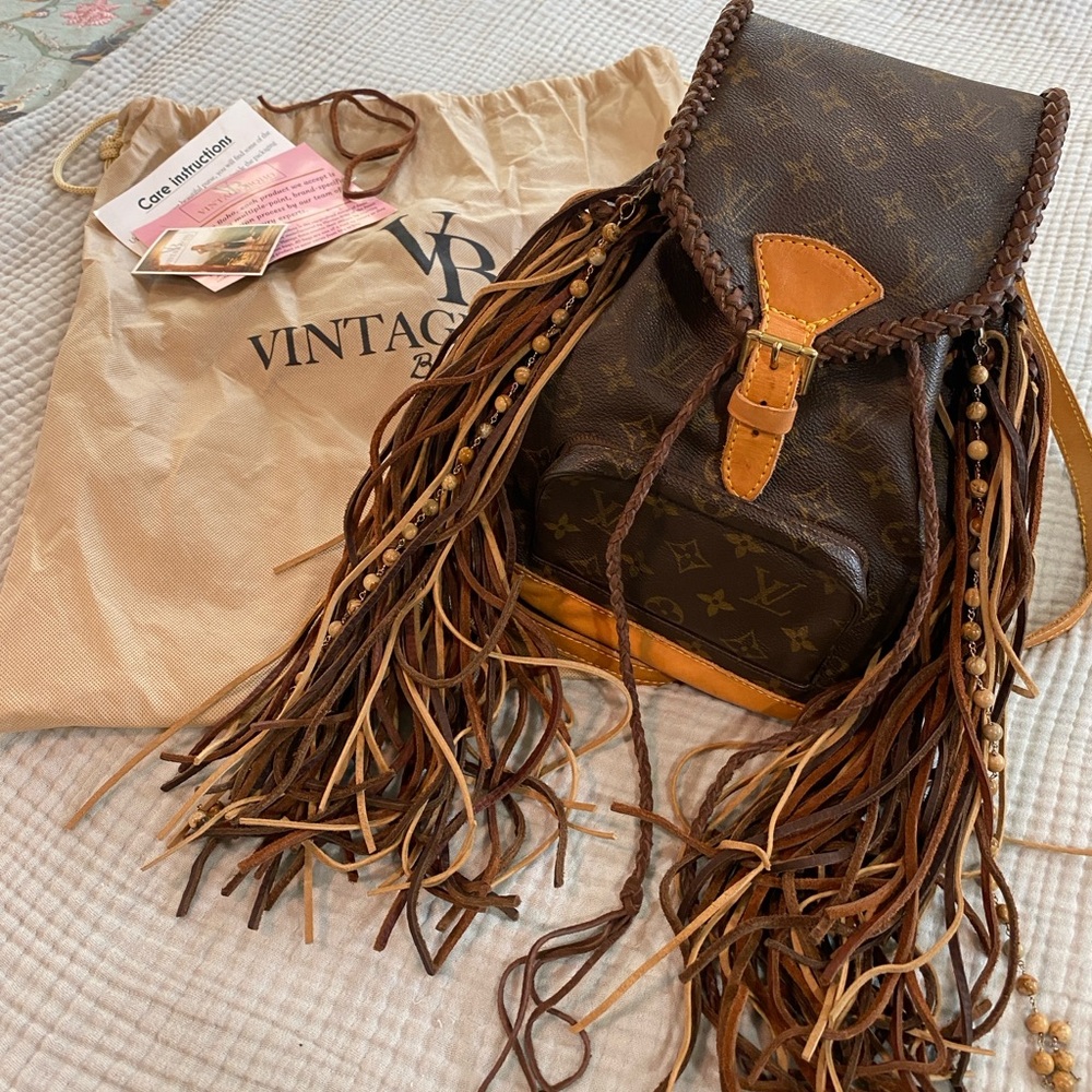 Vintage Boho Bags VBB Authentic Vintage Louis Vuitton Montsouris MM Backpack - Picture 3 of 6